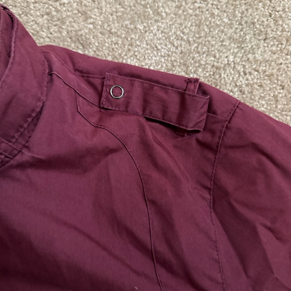 Members Only Deep Red Jacket - Picture 3 of 5